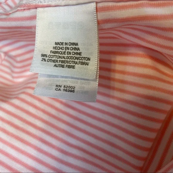 EUC Liz Claiborne 3/4 sleeve button down top - Picture 7 of 10